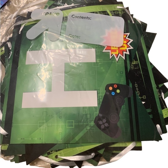 Video Gamer Birthday Party Huge Bundle Arcade Variety Set Happy Birthday - Picture 8 of 11